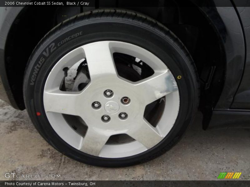 Black / Gray 2006 Chevrolet Cobalt SS Sedan