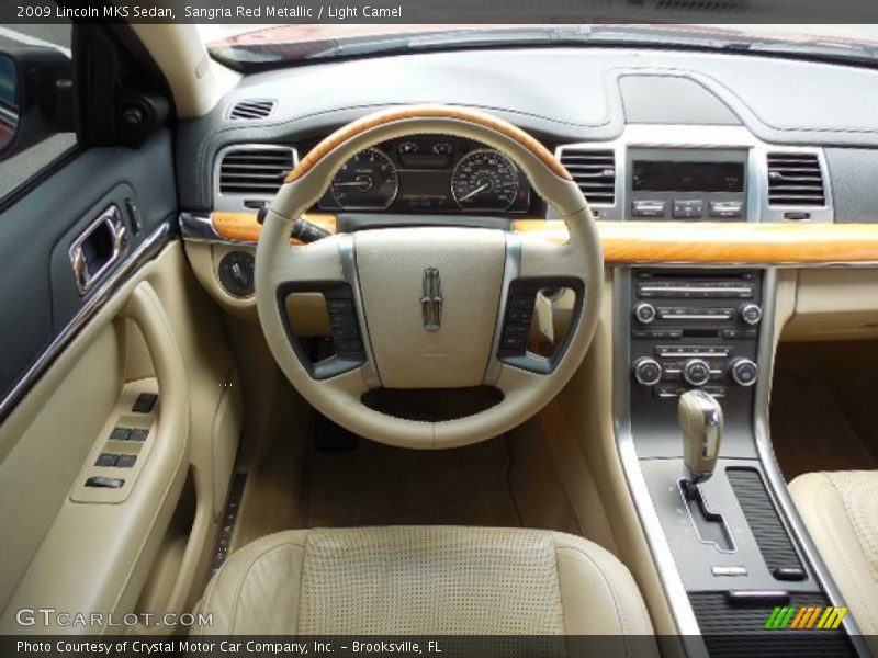 Dashboard of 2009 MKS Sedan
