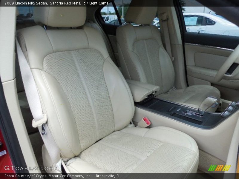  2009 MKS Sedan Light Camel Interior