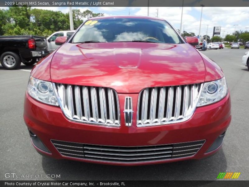  2009 MKS Sedan Sangria Red Metallic