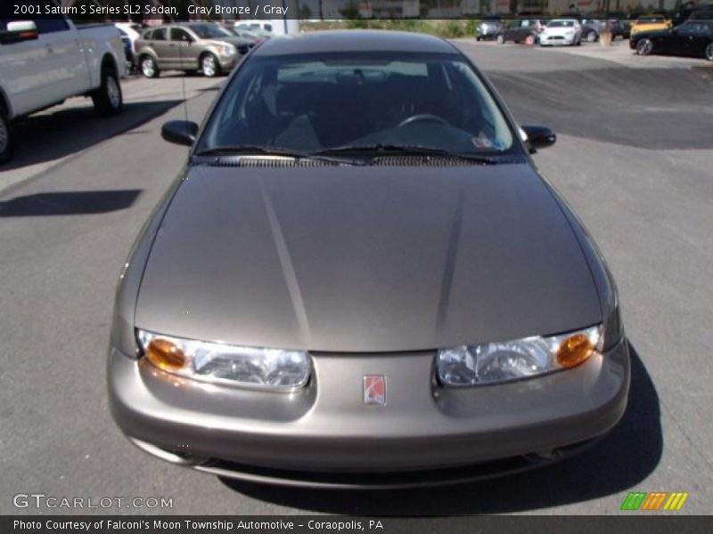 Gray Bronze / Gray 2001 Saturn S Series SL2 Sedan