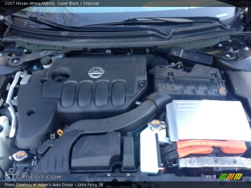 Super Black / Charcoal 2007 Nissan Altima Hybrid
