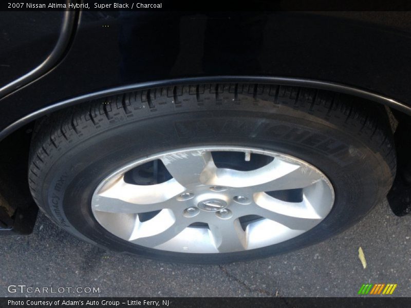 Super Black / Charcoal 2007 Nissan Altima Hybrid