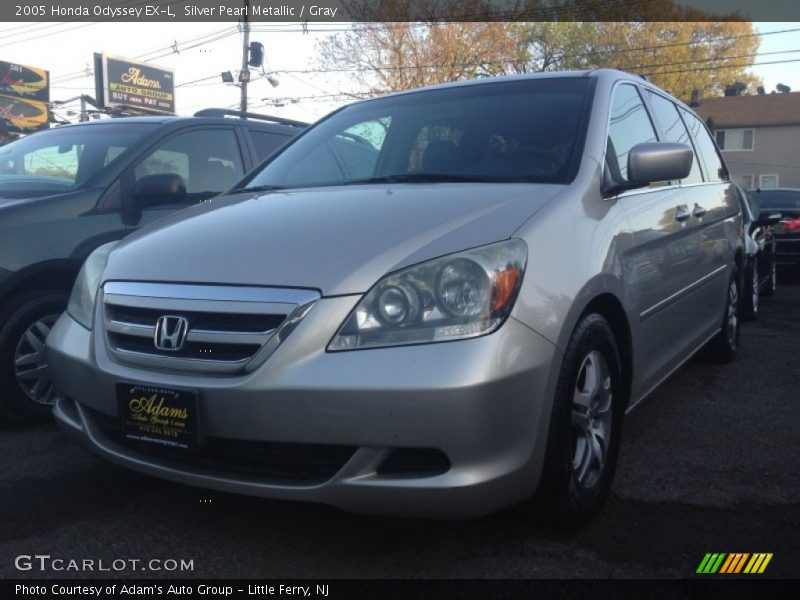 Silver Pearl Metallic / Gray 2005 Honda Odyssey EX-L