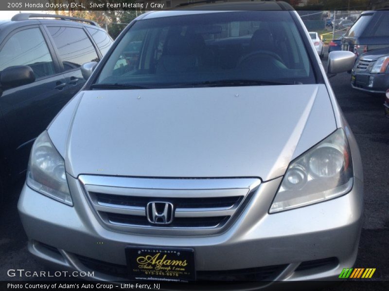 Silver Pearl Metallic / Gray 2005 Honda Odyssey EX-L