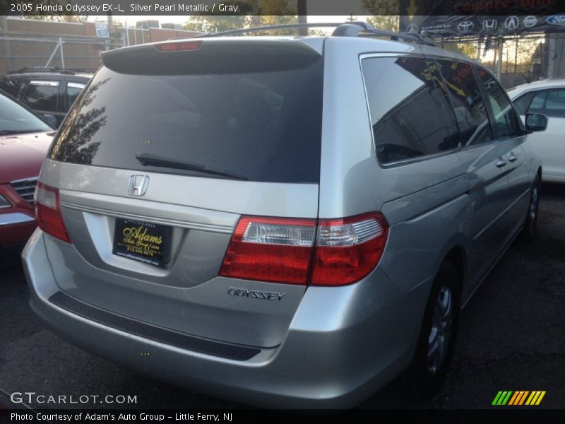 Silver Pearl Metallic / Gray 2005 Honda Odyssey EX-L
