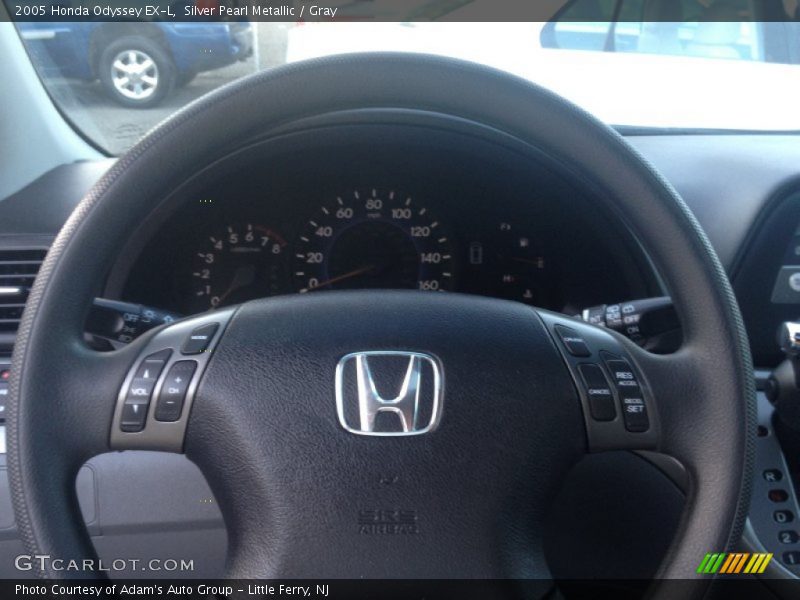 Silver Pearl Metallic / Gray 2005 Honda Odyssey EX-L