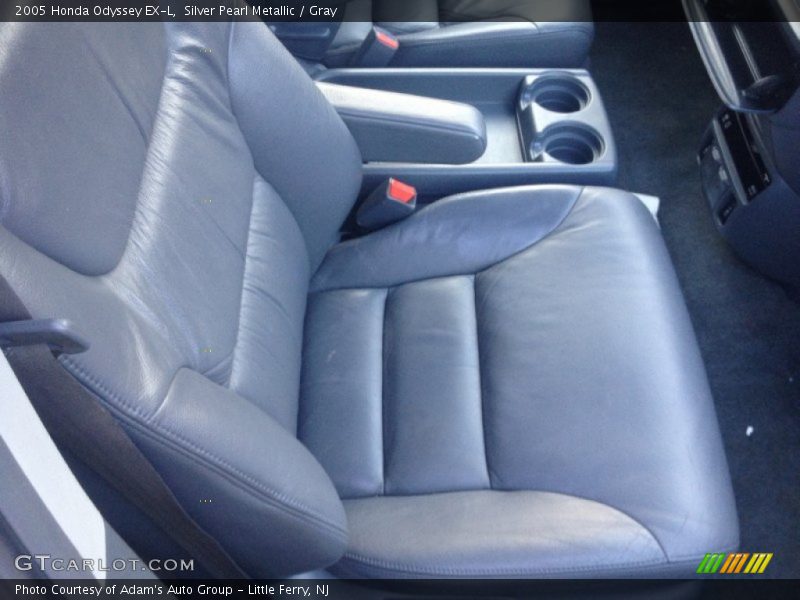 Silver Pearl Metallic / Gray 2005 Honda Odyssey EX-L