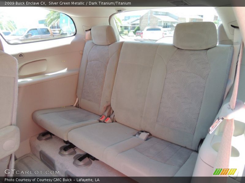 Silver Green Metallic / Dark Titanium/Titanium 2009 Buick Enclave CX