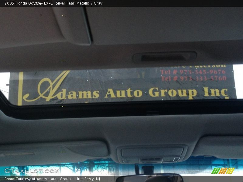 Silver Pearl Metallic / Gray 2005 Honda Odyssey EX-L