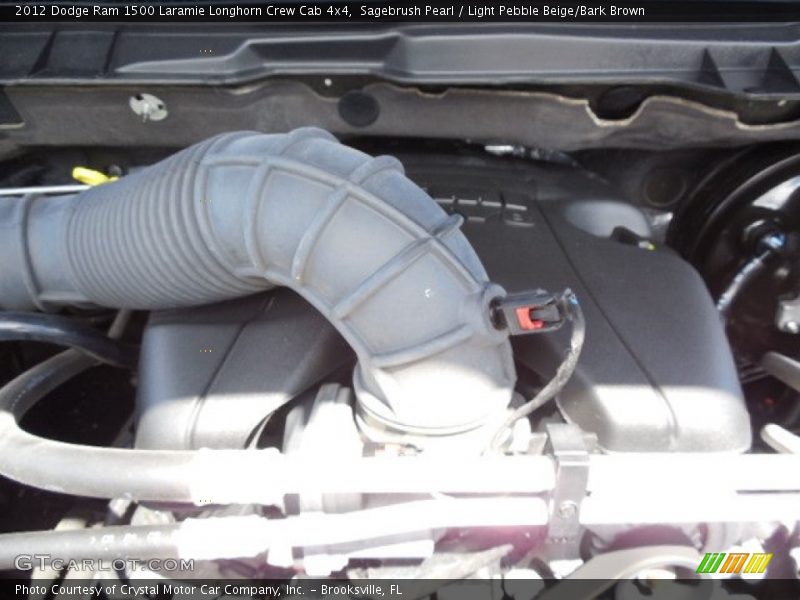 Sagebrush Pearl / Light Pebble Beige/Bark Brown 2012 Dodge Ram 1500 Laramie Longhorn Crew Cab 4x4