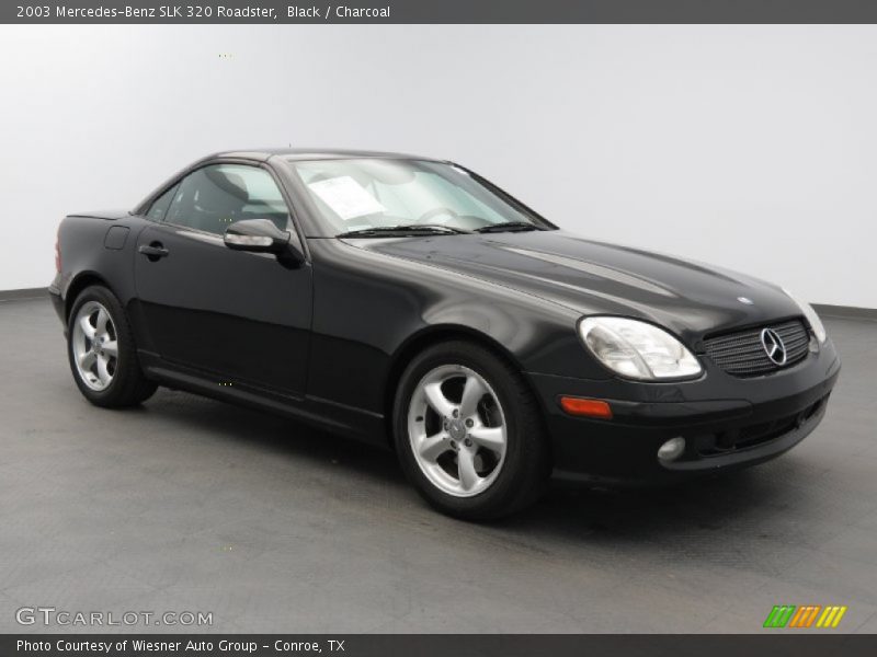 Black / Charcoal 2003 Mercedes-Benz SLK 320 Roadster