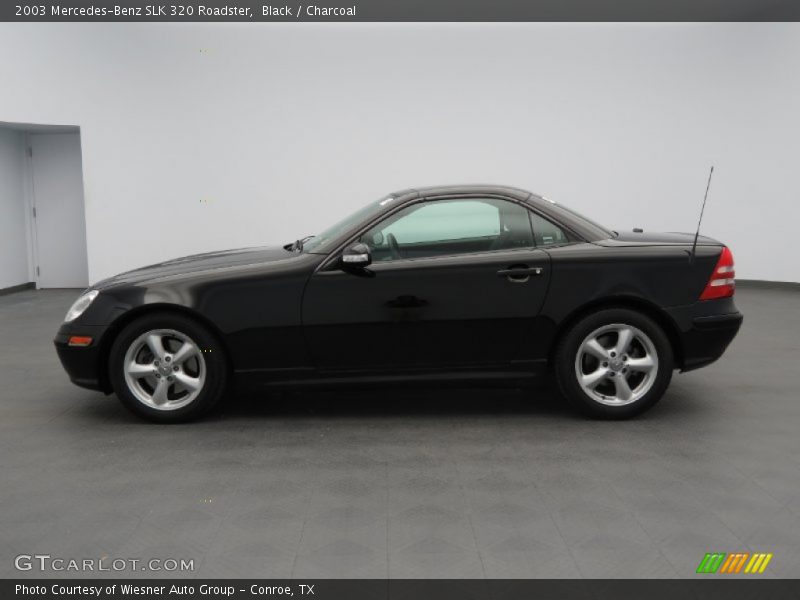 Black / Charcoal 2003 Mercedes-Benz SLK 320 Roadster