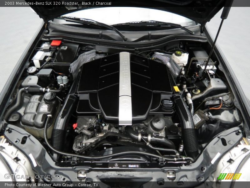 Black / Charcoal 2003 Mercedes-Benz SLK 320 Roadster