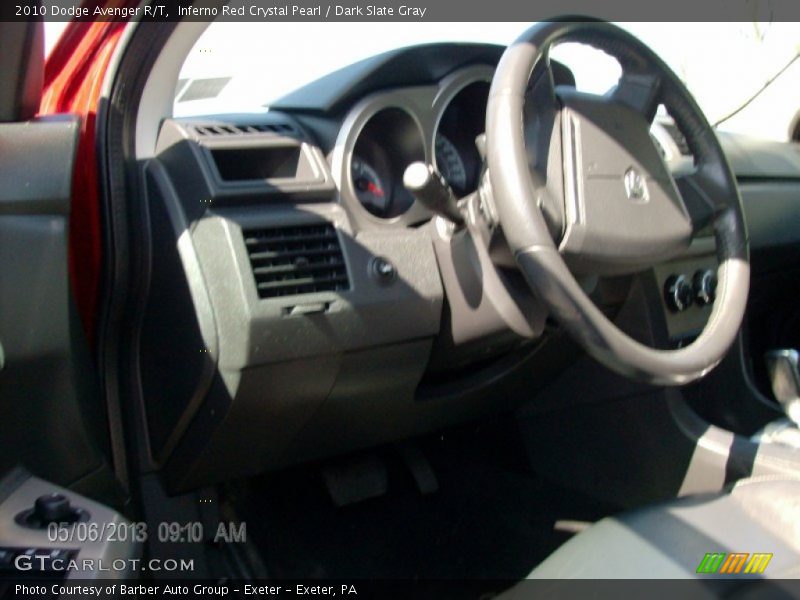 Inferno Red Crystal Pearl / Dark Slate Gray 2010 Dodge Avenger R/T