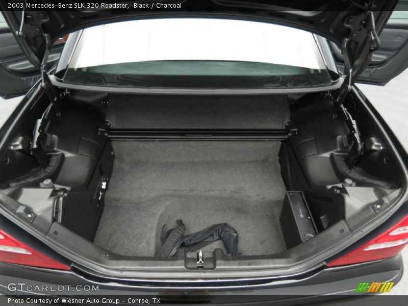 Black / Charcoal 2003 Mercedes-Benz SLK 320 Roadster