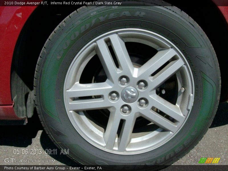 Inferno Red Crystal Pearl / Dark Slate Gray 2010 Dodge Avenger R/T