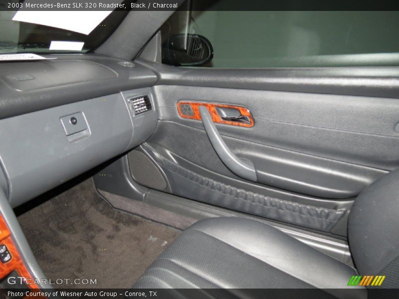 Black / Charcoal 2003 Mercedes-Benz SLK 320 Roadster