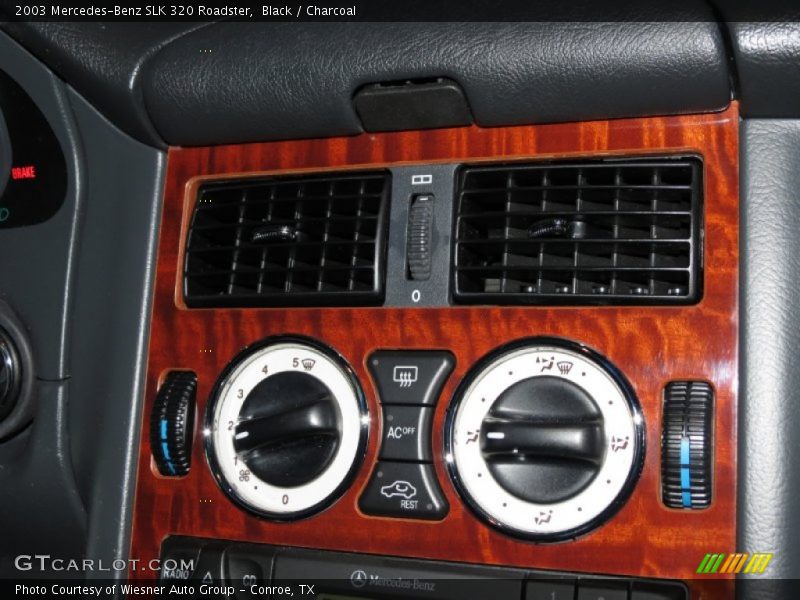 Black / Charcoal 2003 Mercedes-Benz SLK 320 Roadster
