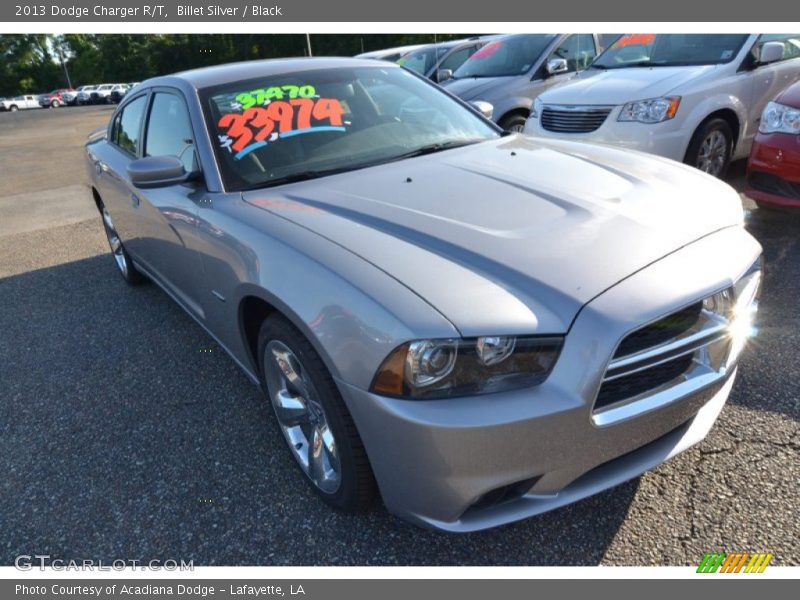 Billet Silver / Black 2013 Dodge Charger R/T