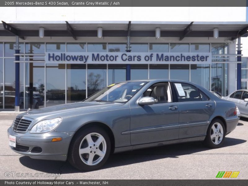 Granite Grey Metallic / Ash 2005 Mercedes-Benz S 430 Sedan