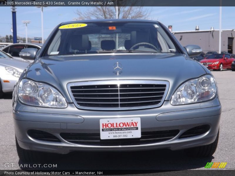 Granite Grey Metallic / Ash 2005 Mercedes-Benz S 430 Sedan