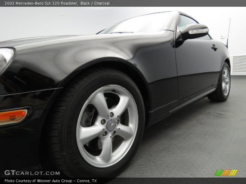 Black / Charcoal 2003 Mercedes-Benz SLK 320 Roadster