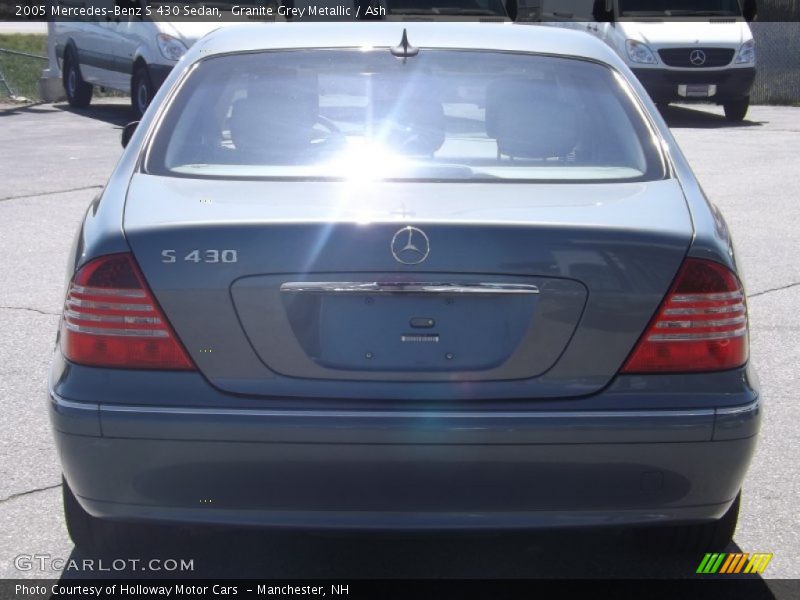 Granite Grey Metallic / Ash 2005 Mercedes-Benz S 430 Sedan