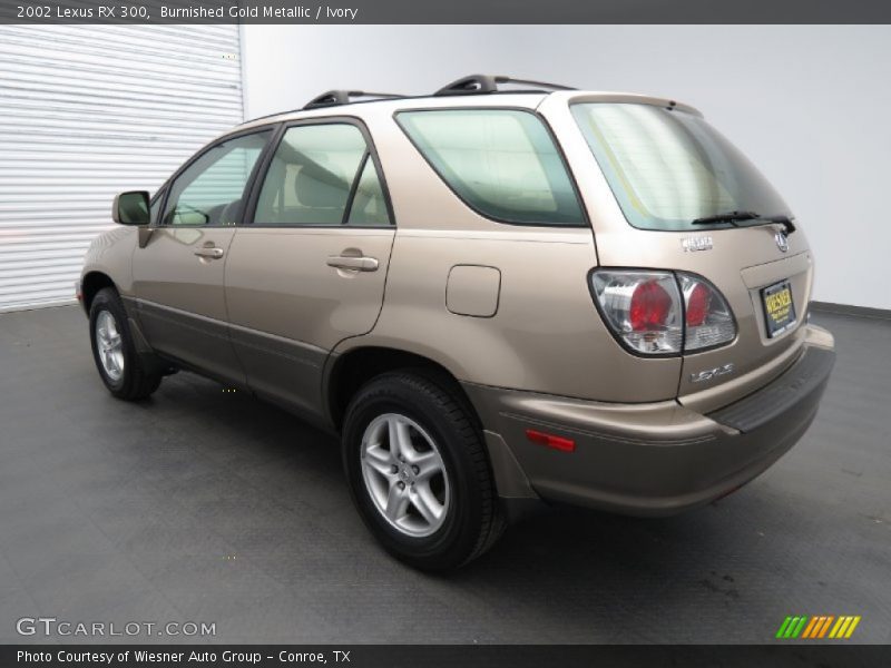 Burnished Gold Metallic / Ivory 2002 Lexus RX 300