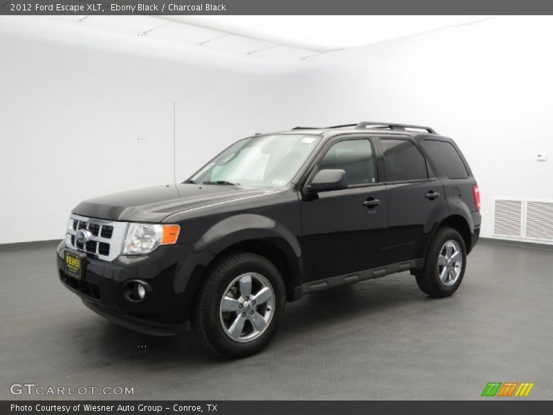 Ebony Black / Charcoal Black 2012 Ford Escape XLT