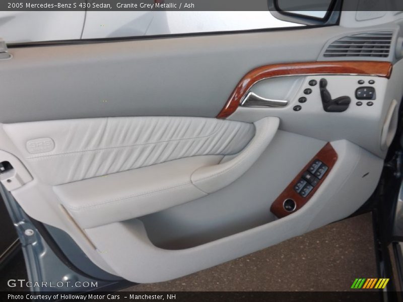 Granite Grey Metallic / Ash 2005 Mercedes-Benz S 430 Sedan