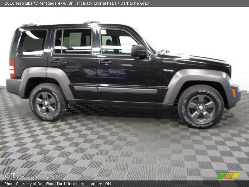 Brilliant Black Crystal Pearl / Dark Slate Gray 2010 Jeep Liberty Renegade 4x4