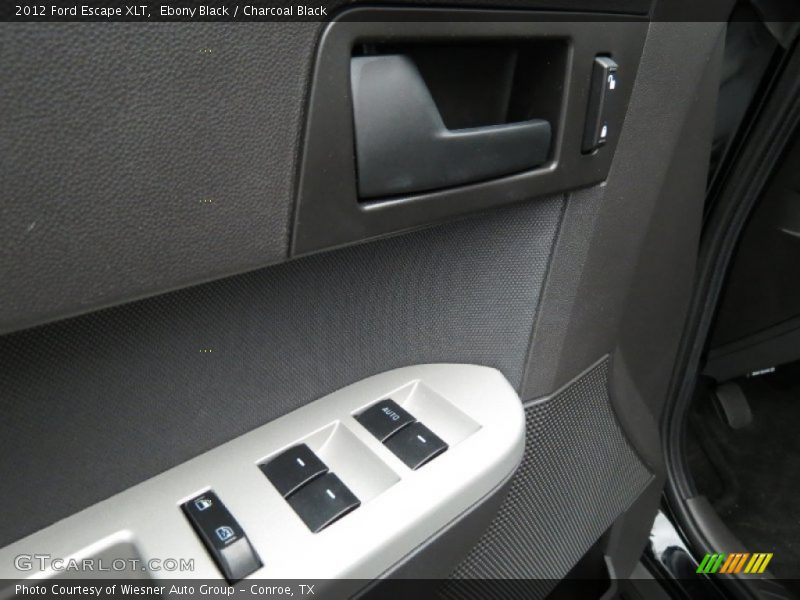 Ebony Black / Charcoal Black 2012 Ford Escape XLT