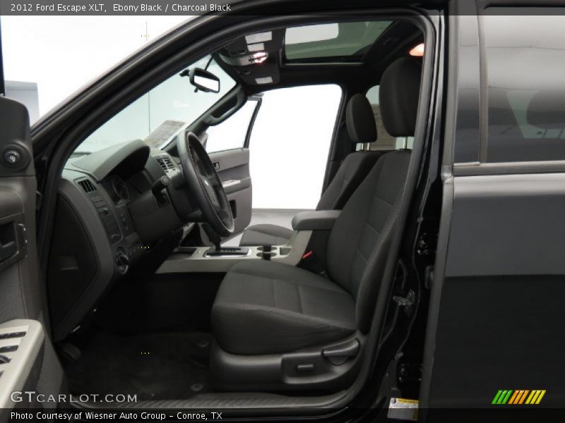 Ebony Black / Charcoal Black 2012 Ford Escape XLT