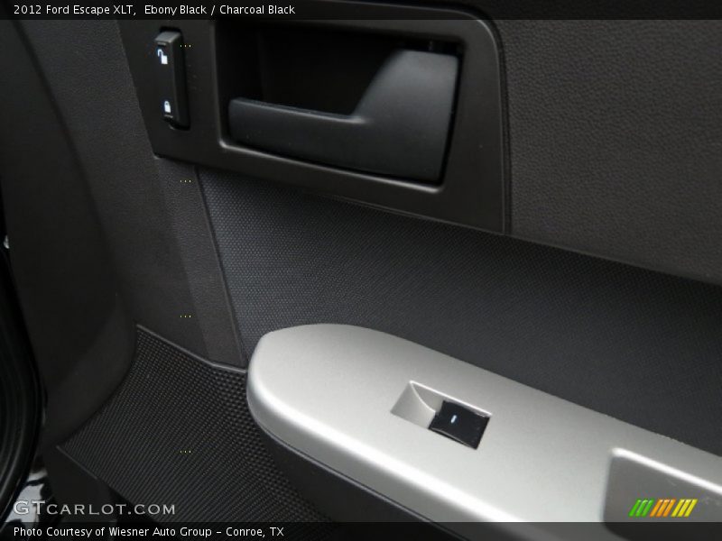 Ebony Black / Charcoal Black 2012 Ford Escape XLT