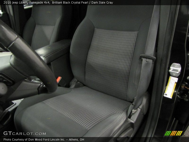 Brilliant Black Crystal Pearl / Dark Slate Gray 2010 Jeep Liberty Renegade 4x4