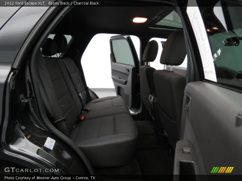 Ebony Black / Charcoal Black 2012 Ford Escape XLT