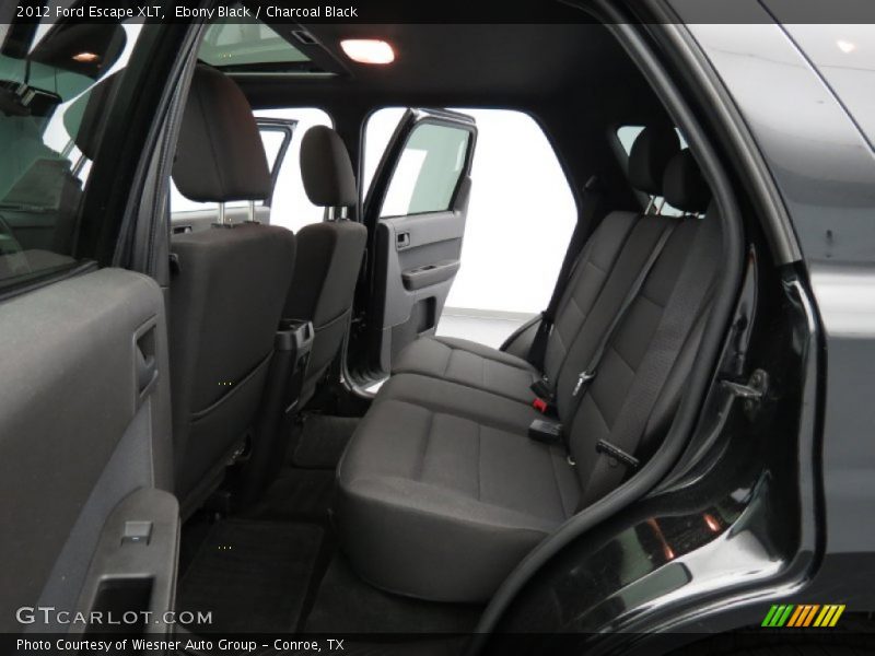 Ebony Black / Charcoal Black 2012 Ford Escape XLT