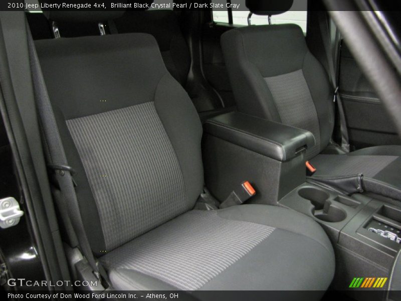Brilliant Black Crystal Pearl / Dark Slate Gray 2010 Jeep Liberty Renegade 4x4