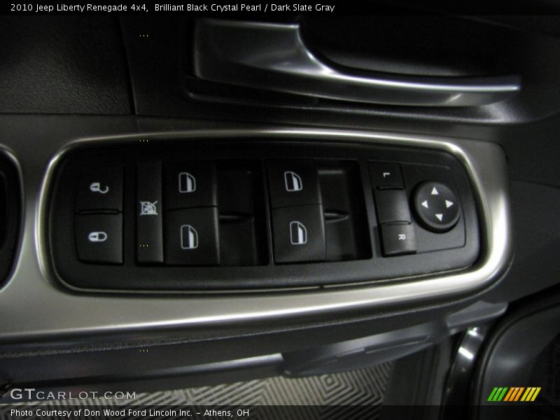 Brilliant Black Crystal Pearl / Dark Slate Gray 2010 Jeep Liberty Renegade 4x4
