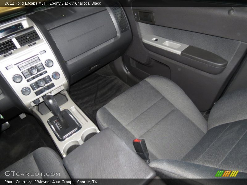 Ebony Black / Charcoal Black 2012 Ford Escape XLT
