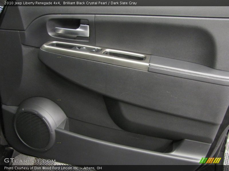 Brilliant Black Crystal Pearl / Dark Slate Gray 2010 Jeep Liberty Renegade 4x4