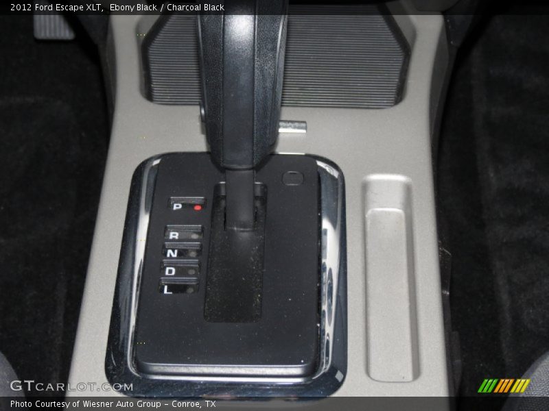 Ebony Black / Charcoal Black 2012 Ford Escape XLT