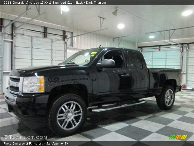 Black / Dark Titanium 2011 Chevrolet Silverado 1500 LS Extended Cab