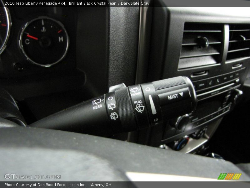 Brilliant Black Crystal Pearl / Dark Slate Gray 2010 Jeep Liberty Renegade 4x4