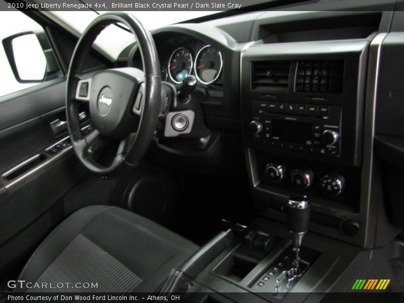Brilliant Black Crystal Pearl / Dark Slate Gray 2010 Jeep Liberty Renegade 4x4