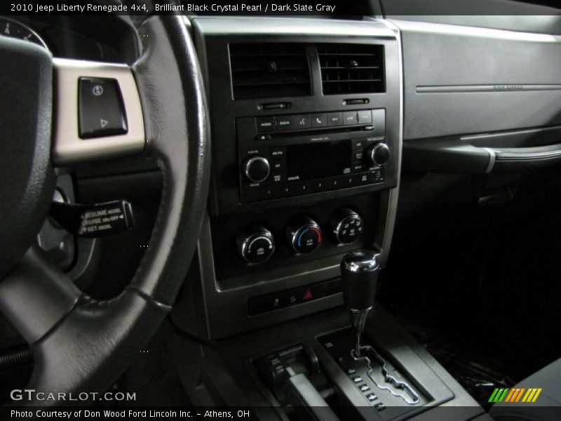 Brilliant Black Crystal Pearl / Dark Slate Gray 2010 Jeep Liberty Renegade 4x4