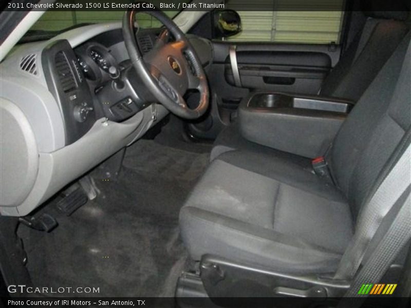 Black / Dark Titanium 2011 Chevrolet Silverado 1500 LS Extended Cab