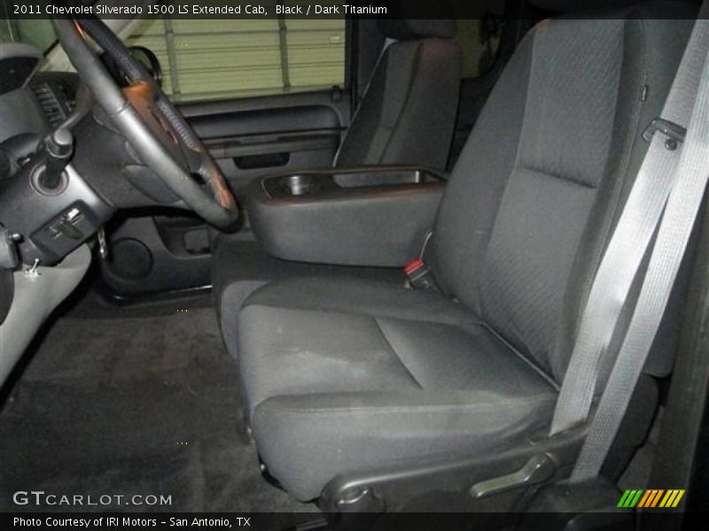 Black / Dark Titanium 2011 Chevrolet Silverado 1500 LS Extended Cab
