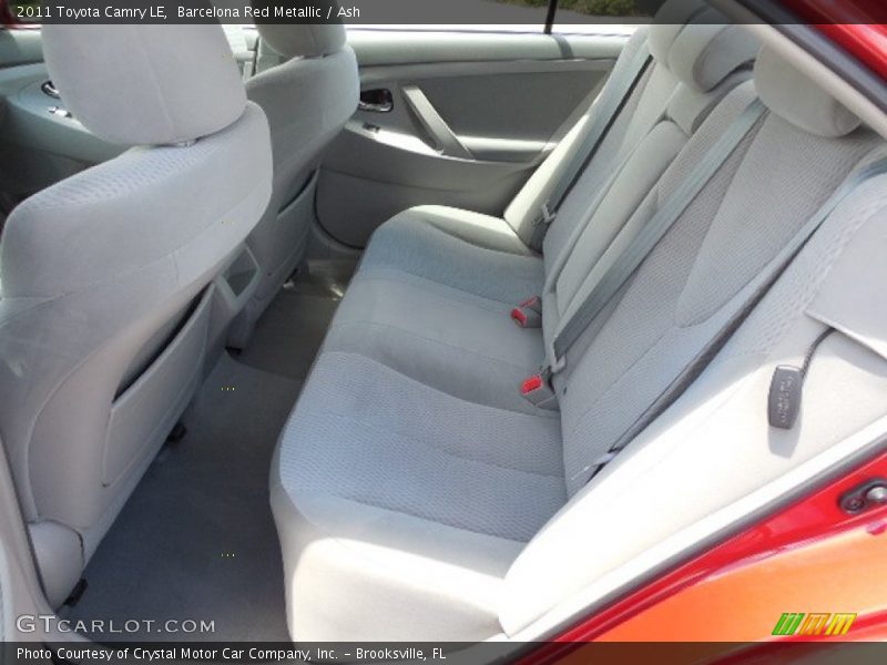 Barcelona Red Metallic / Ash 2011 Toyota Camry LE